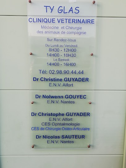 SCP Ty Glas, Clinique Vétérinaire à Quimper